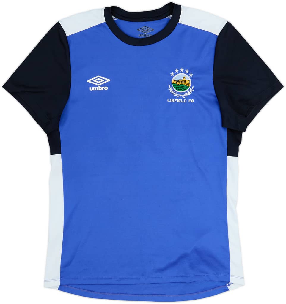 2017-19 Linfield Umbro Training Shirt - 8/10 - (S)