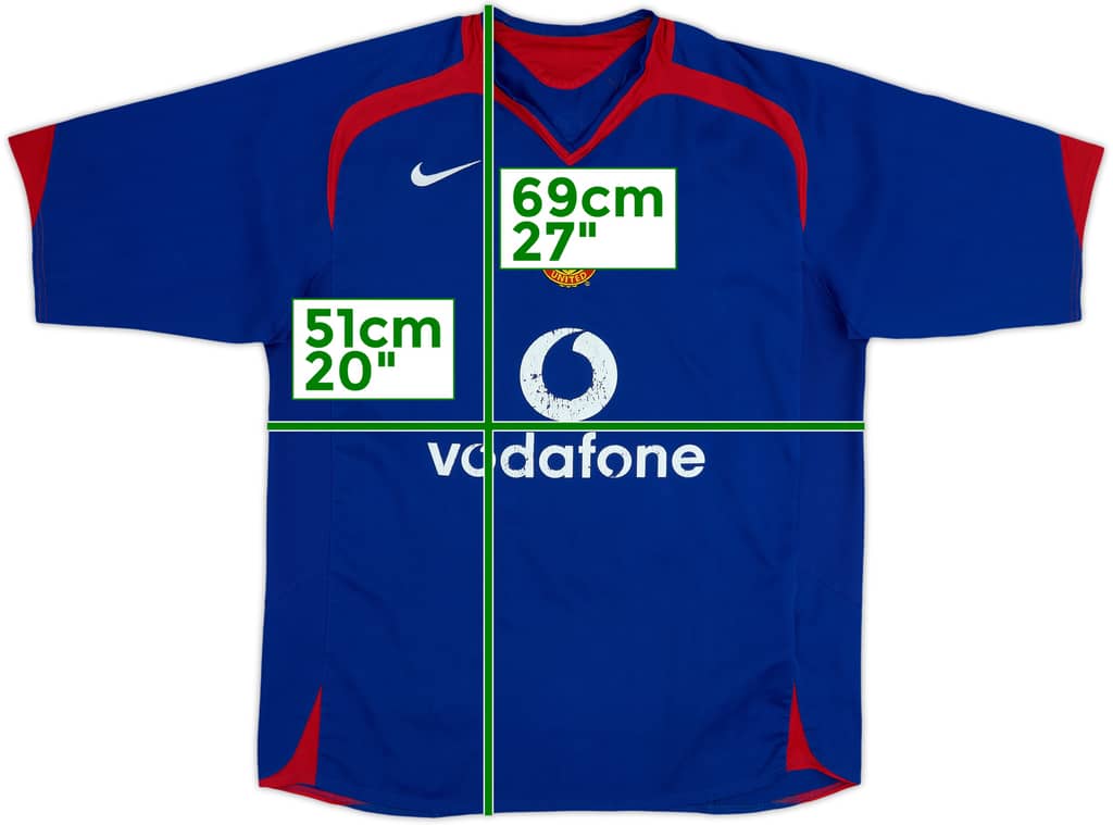 2005-06 Manchester United Away Shirt - 5/10 - (M)