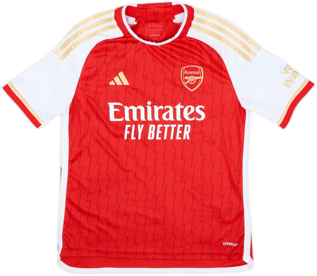 2023-24 Arsenal Home Shirt - 6/10 - (L.Boys)