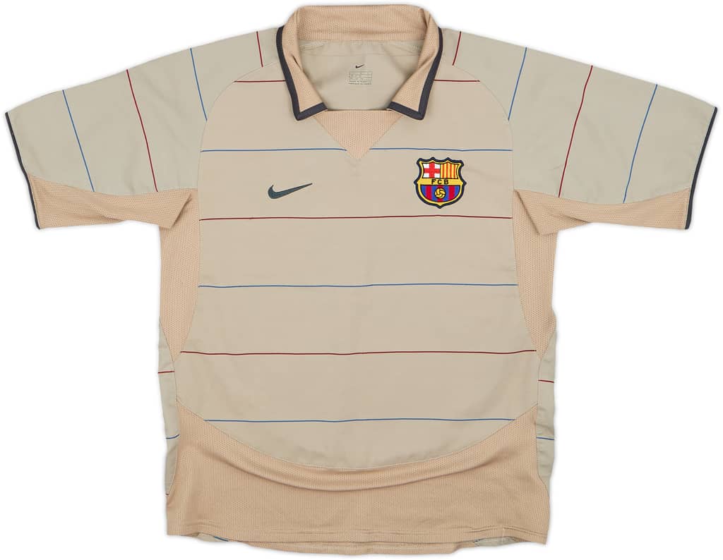 2003-05 Barcelona Away Shirt - 5/10 - (L.Boys)