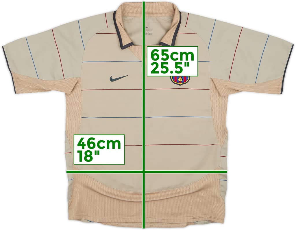 2003-05 Barcelona Away Shirt - 5/10 - (L.Boys)