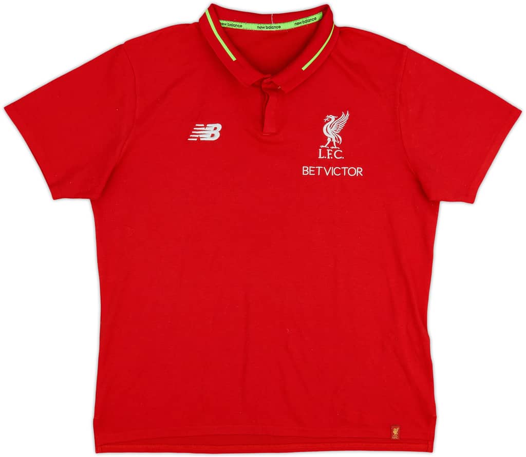Polo New Balance del Liverpool 2018-19 - 8/10 - (XL)