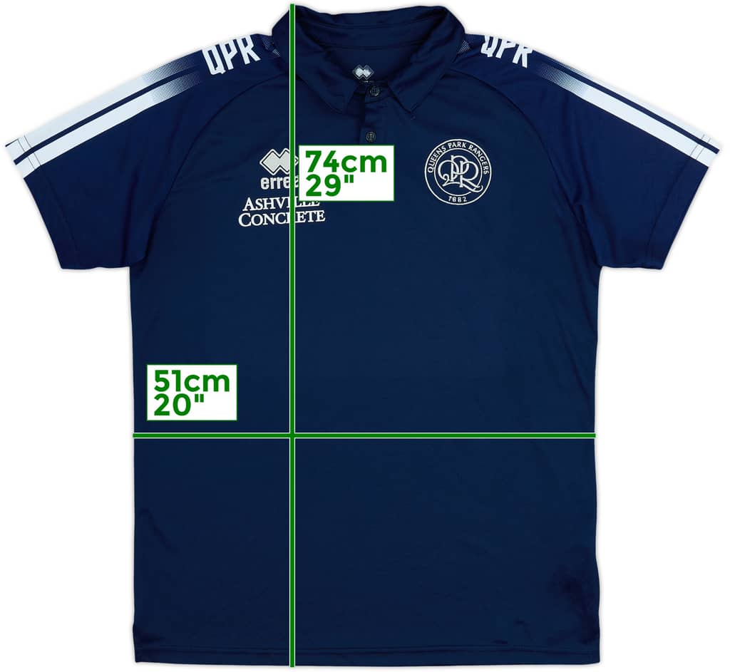 2021-22 QPR Errea Polo Shirt - 7/10 - (M)