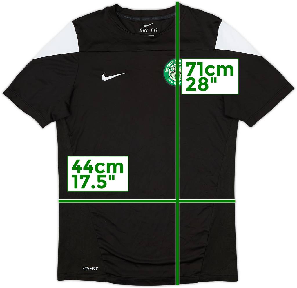 2013-14 Celtic Nike Training Shirt - 4/10 - (M)