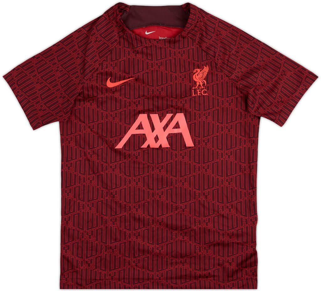 2022-23 Liverpool Nike Training Shirt - 8/10 - (L.Boys)
