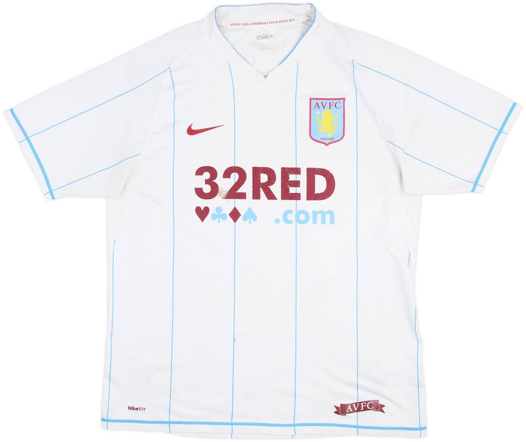 Camiseta de visitante del Aston Villa 2007-08 - 4/10 - (L)