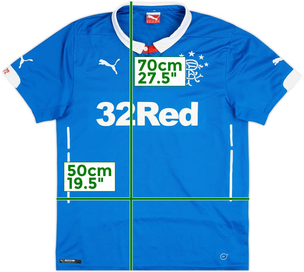 2014-15 Rangers Camiseta Local - 6/10 - (M)