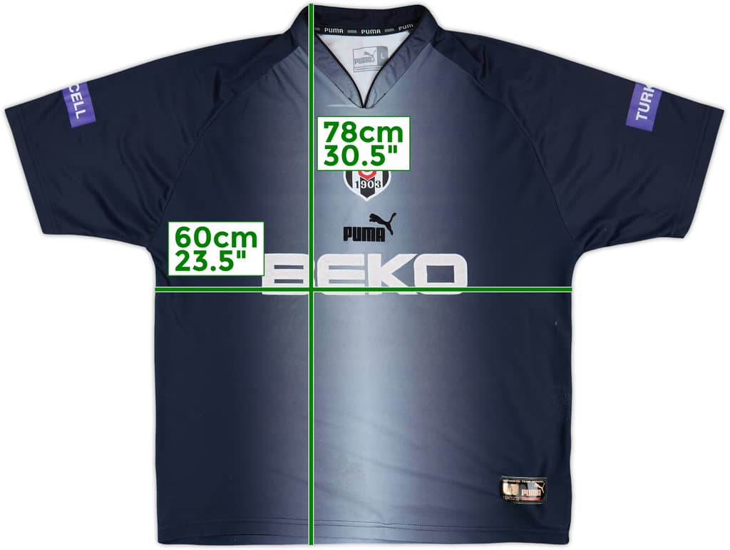 2003-04 Besiktas Third Shirt - 8/10 - (L)