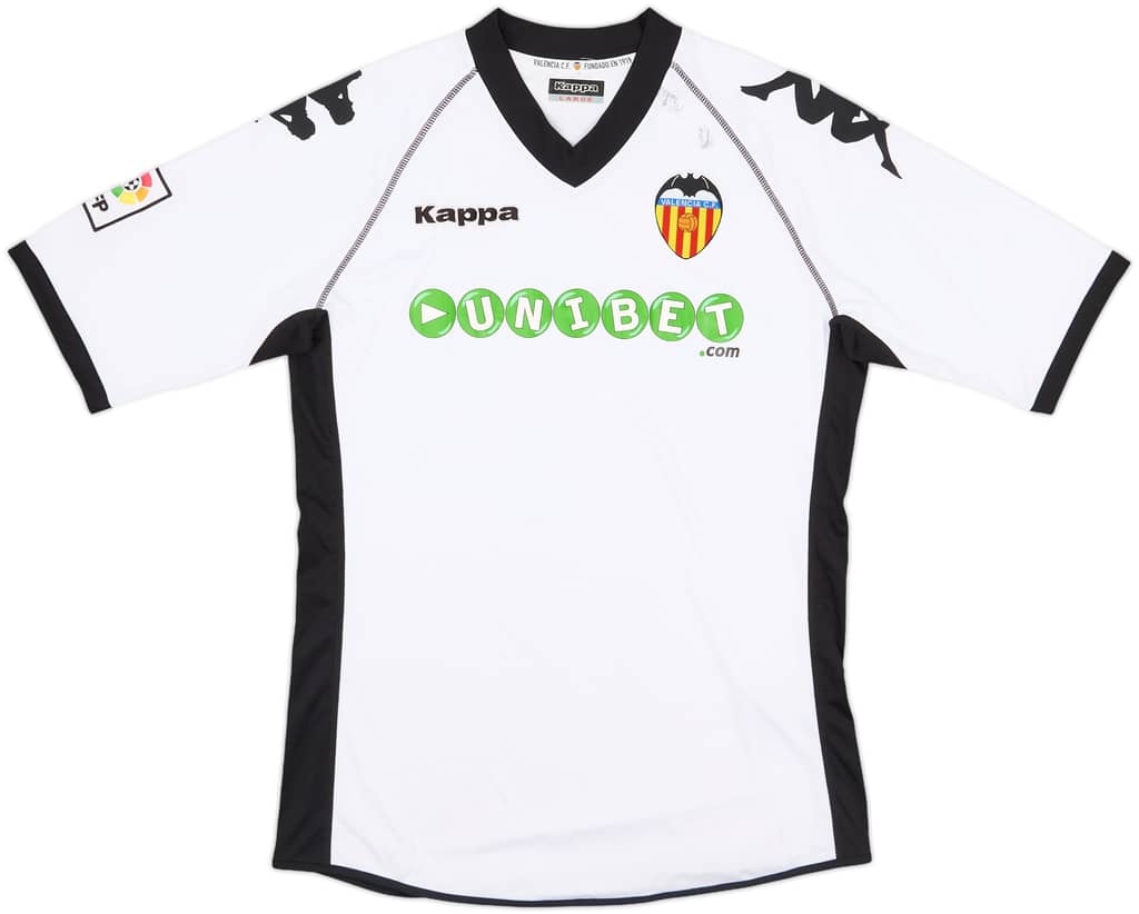 2010-11 Valencia Home Shirt - 6/10 - (L)