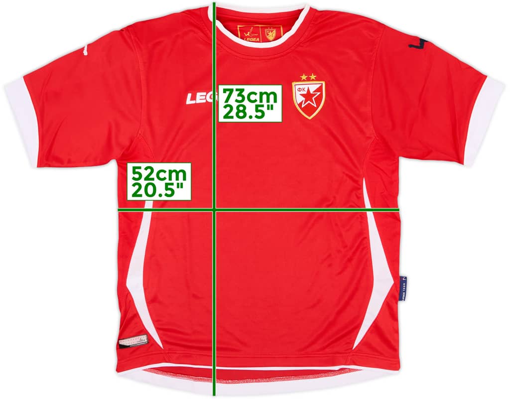 2012-13 Red Star Belgrade Legea Training Shirt - 9/10 - (M)