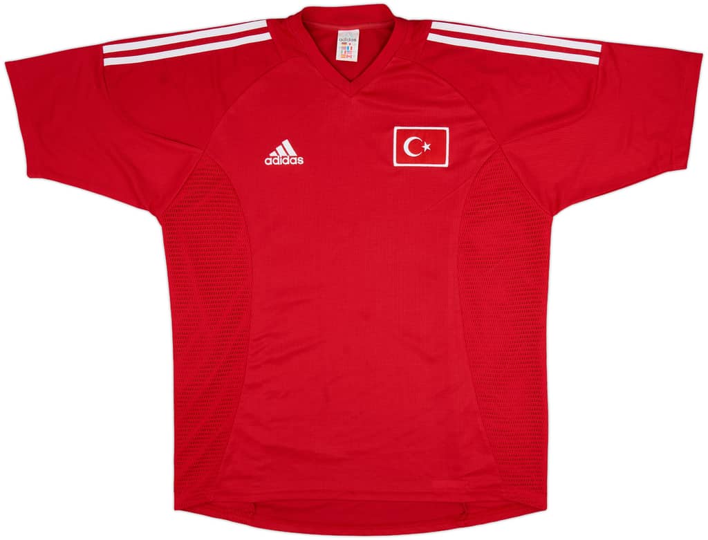 2002-03 Turkey Home Shirt - 9/10 - (L)