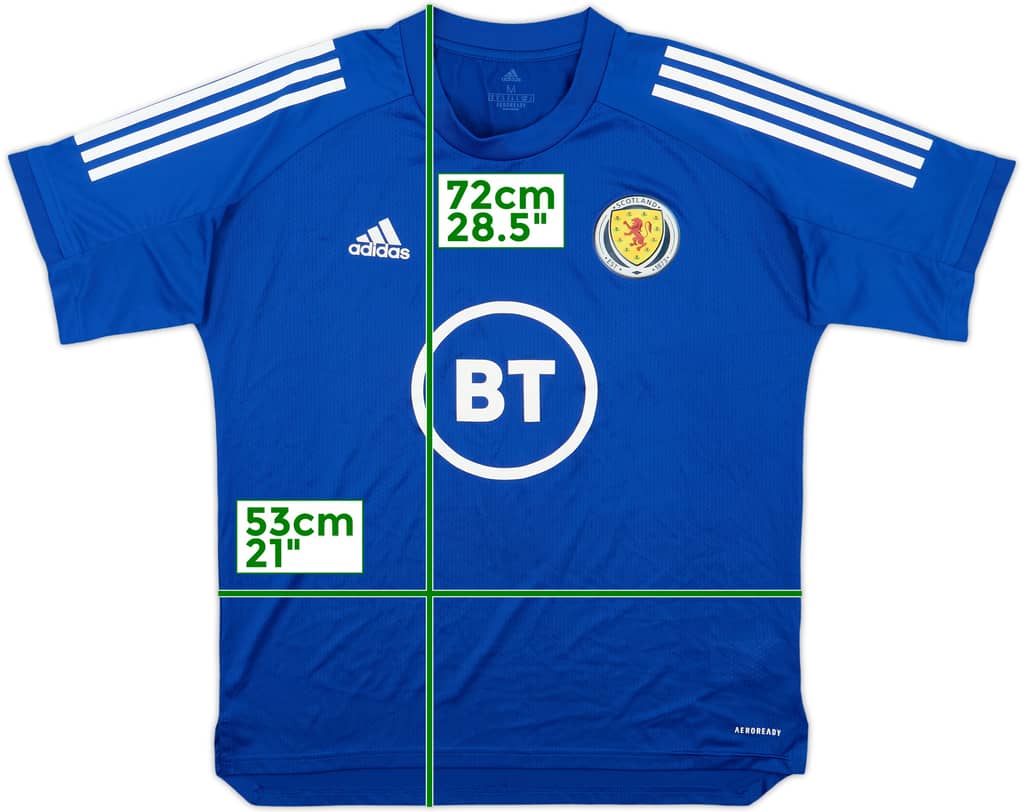 2019-20 Scotland adidas Training Shirt - 9/10 - (M)