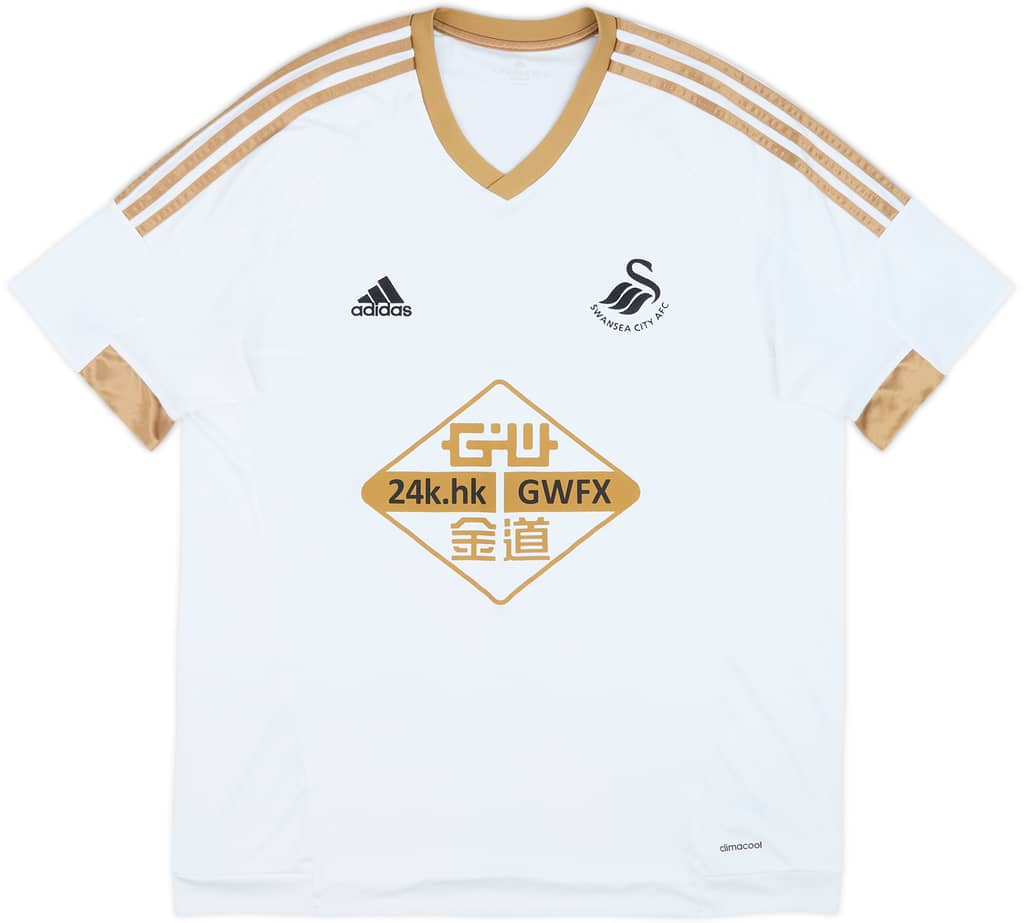 2015-16 Swansea Home Shirt - 8/10 - (XL)