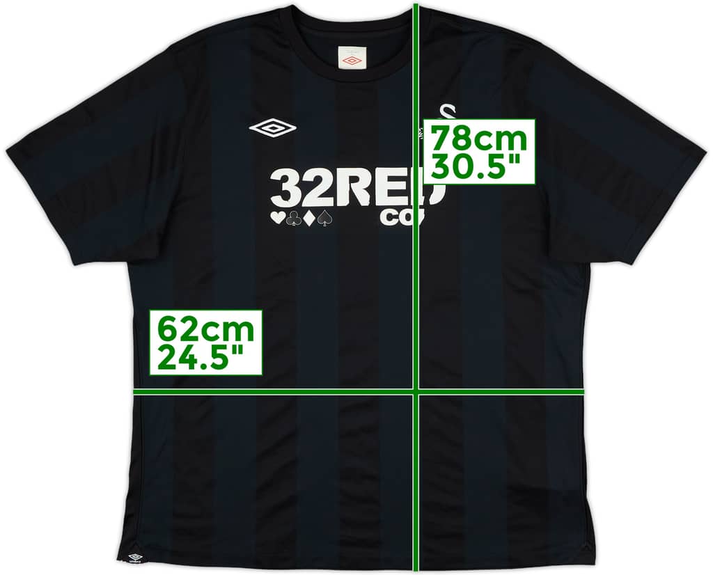 2010-11 Swansea Away Shirt - 5/10 - (XXL)