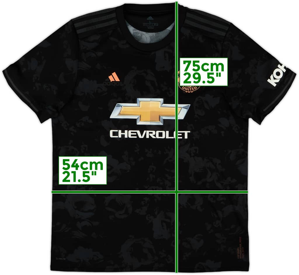 2019-20 Manchester United Third Shirt - 4/10 - (L)