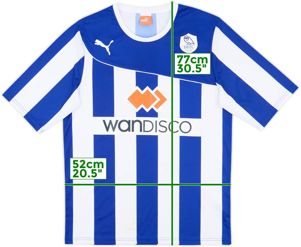 2013-14 Sheffield Wednesday Home Shirt - 8/10 - (L)