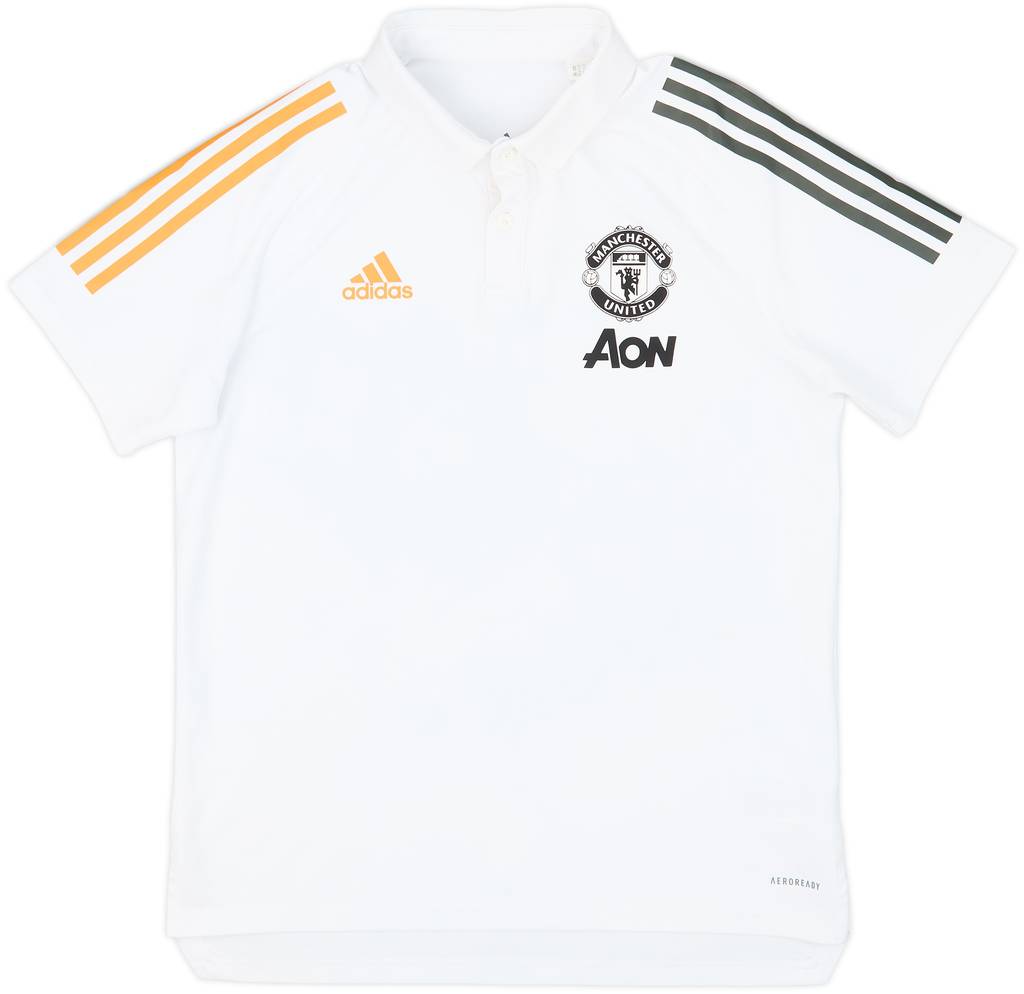 2020-21 Manchester United adidas Polo Shirt - 8/10 - (M)