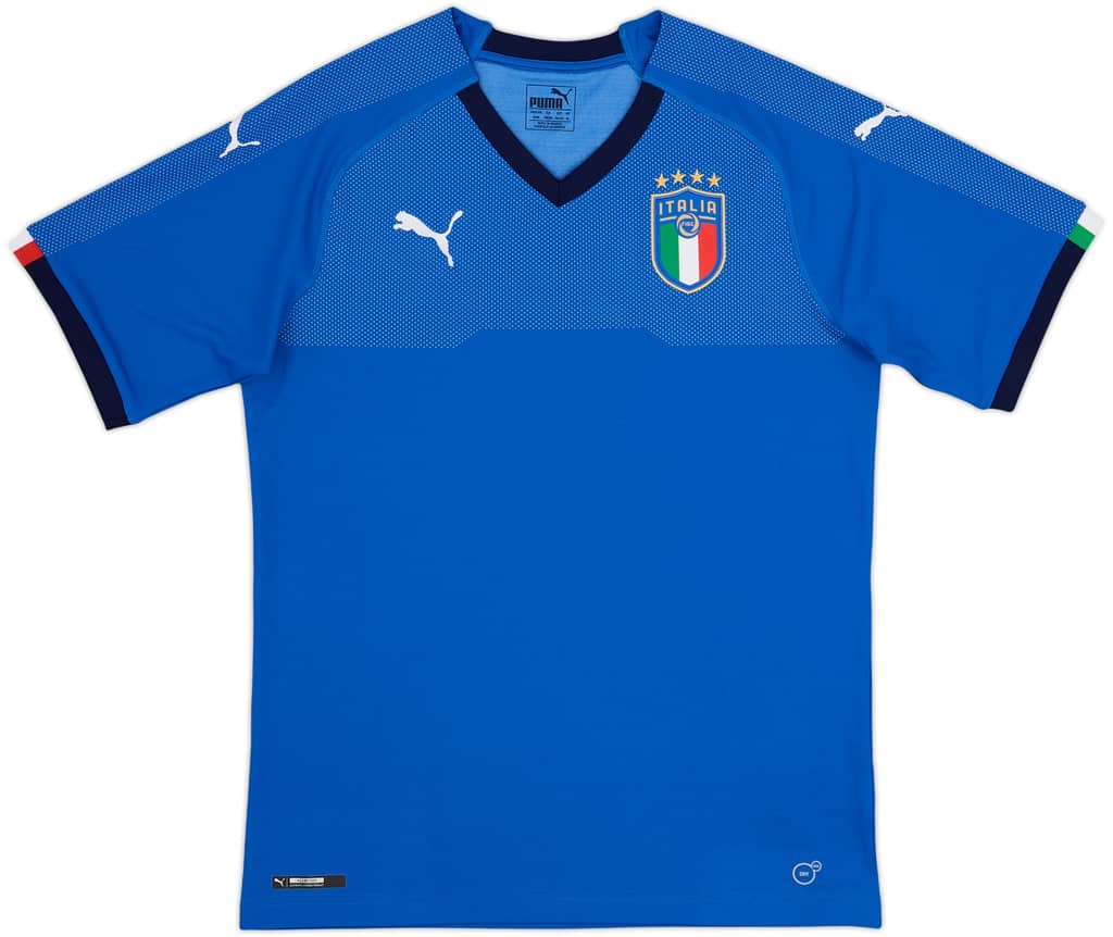 2018-19 Italy Home Shirt - 10/10 - (M)