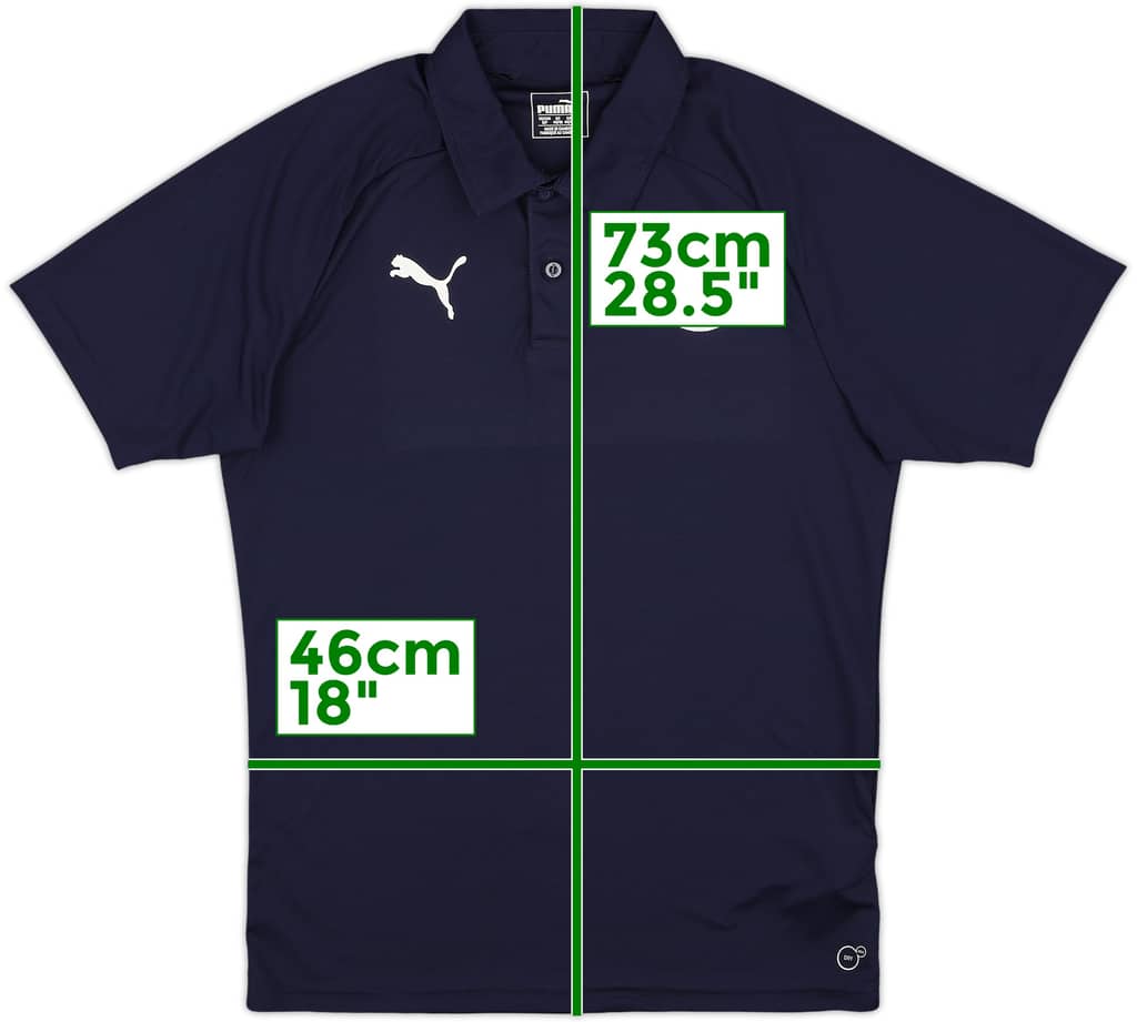 2017-18 Chester FC Puma Polo Shirt - 9/10 - (S)
