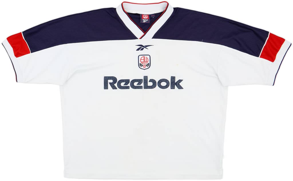 1999-01 Bolton Home Shirt - 6/10 - (XL)