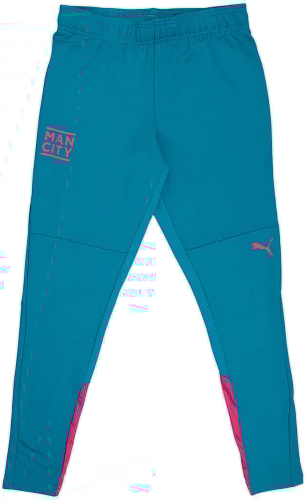 2021-22 Manchester City Puma Track Pants/Bottoms - 10/10 - (S)