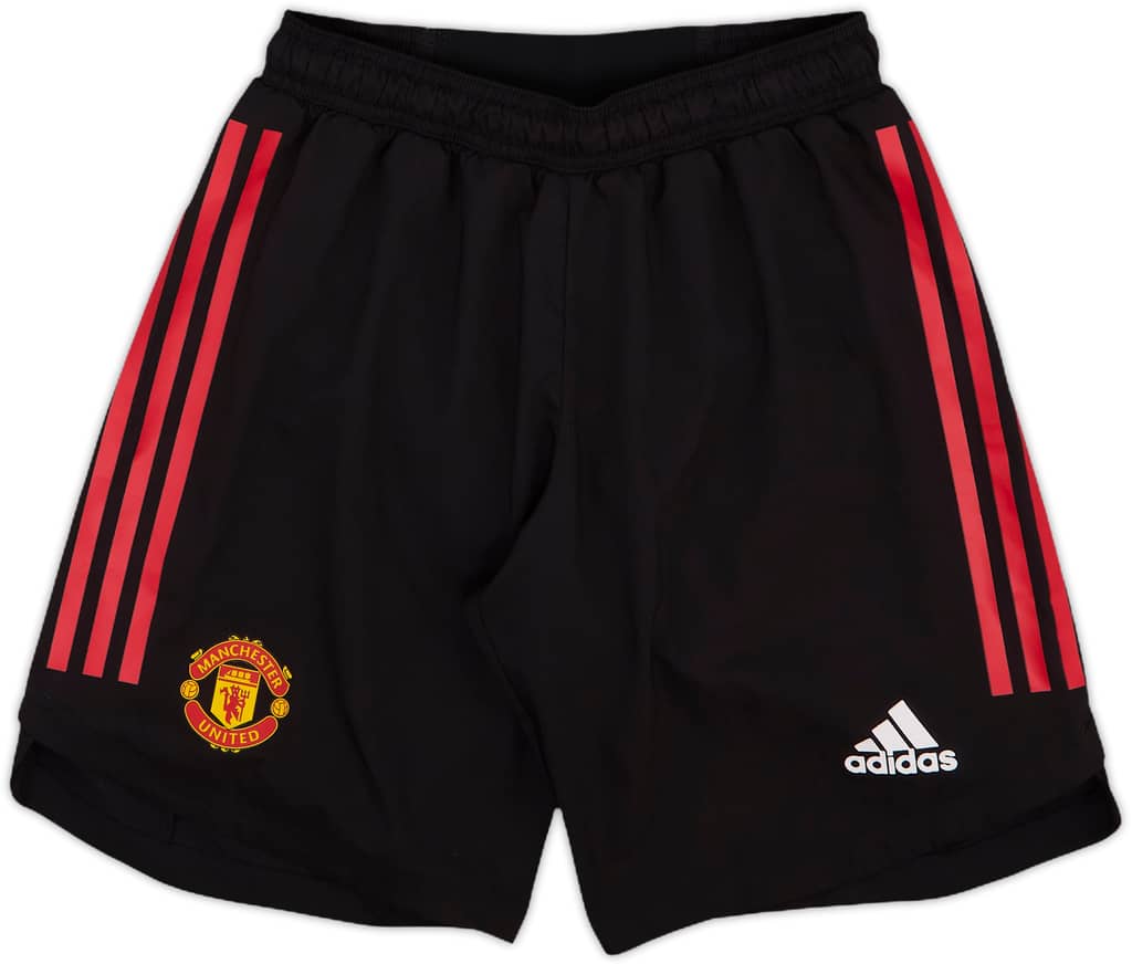 2020-21 Manchester United Alternate Home Shorts - 9/10 - (S)