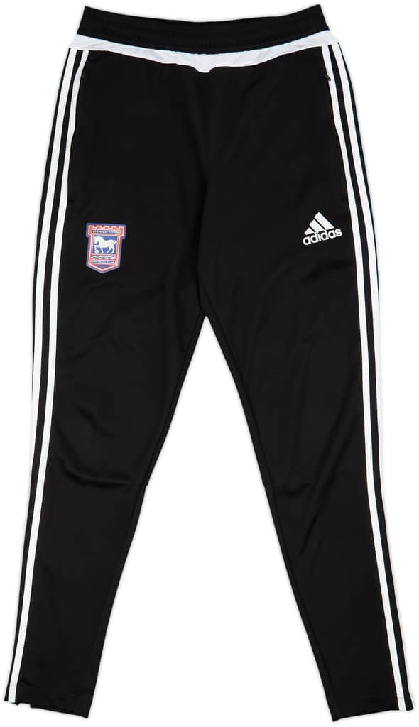 2015-16 Ipswich adidas Track Pants/Bottoms - 9/10 - (S)