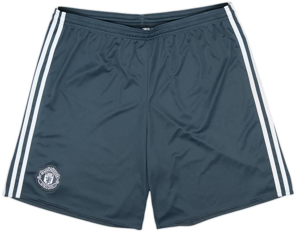 2016-17 Manchester United Third Shorts - 9/10 - (XL)