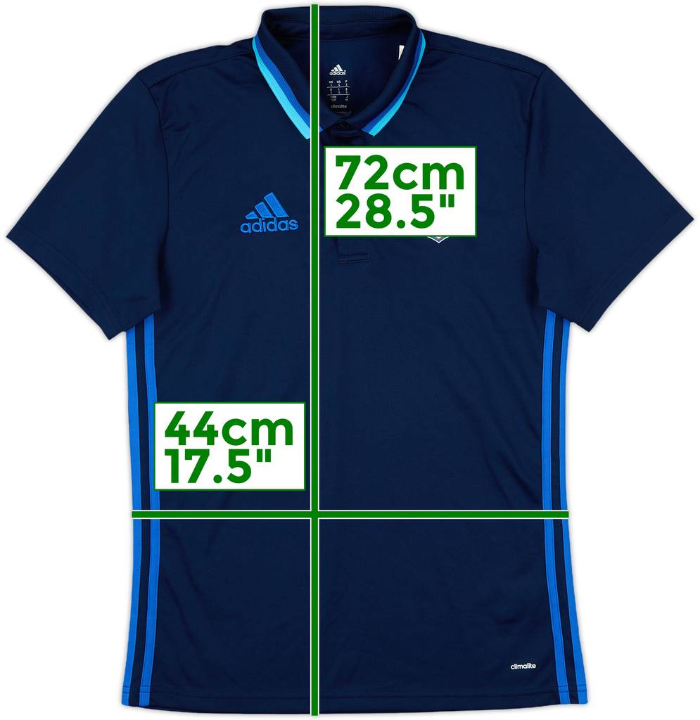 2016-17 Cardiff adidas Polo Shirt - 10/10 - (S)