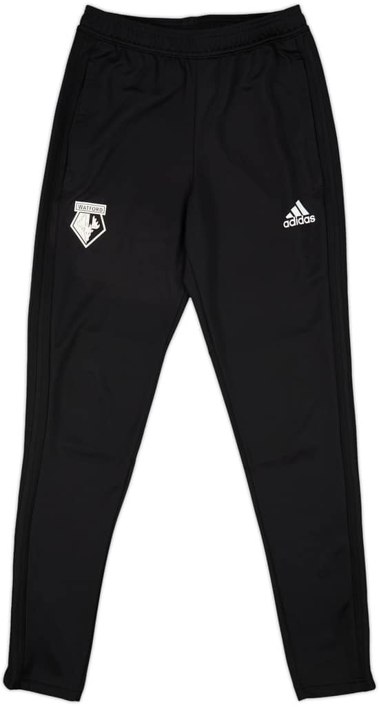 2017-18 Watford adidas Track Pants/Bottoms - 8/10 - (S)