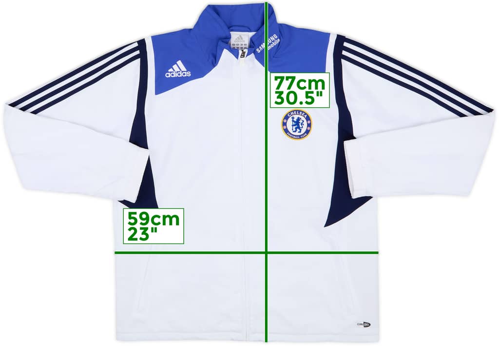 2007-08 Chelsea adidas Track Jacket - 8/10 - (L)