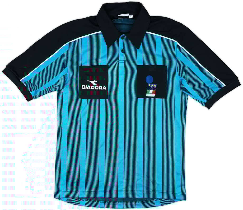 1999-00 Italy Diadora Referee Shirt - 8/10 - (M)