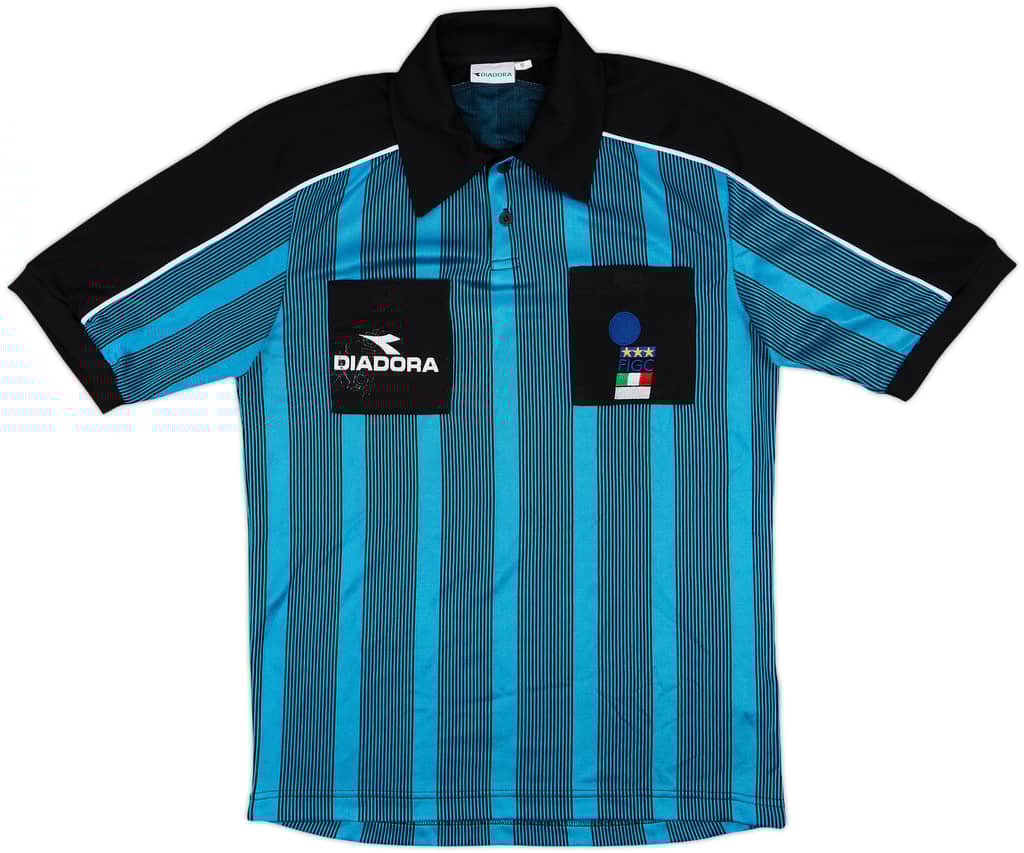 1999-00 Italy Diadora Referee Shirt - 6/10 - (M)