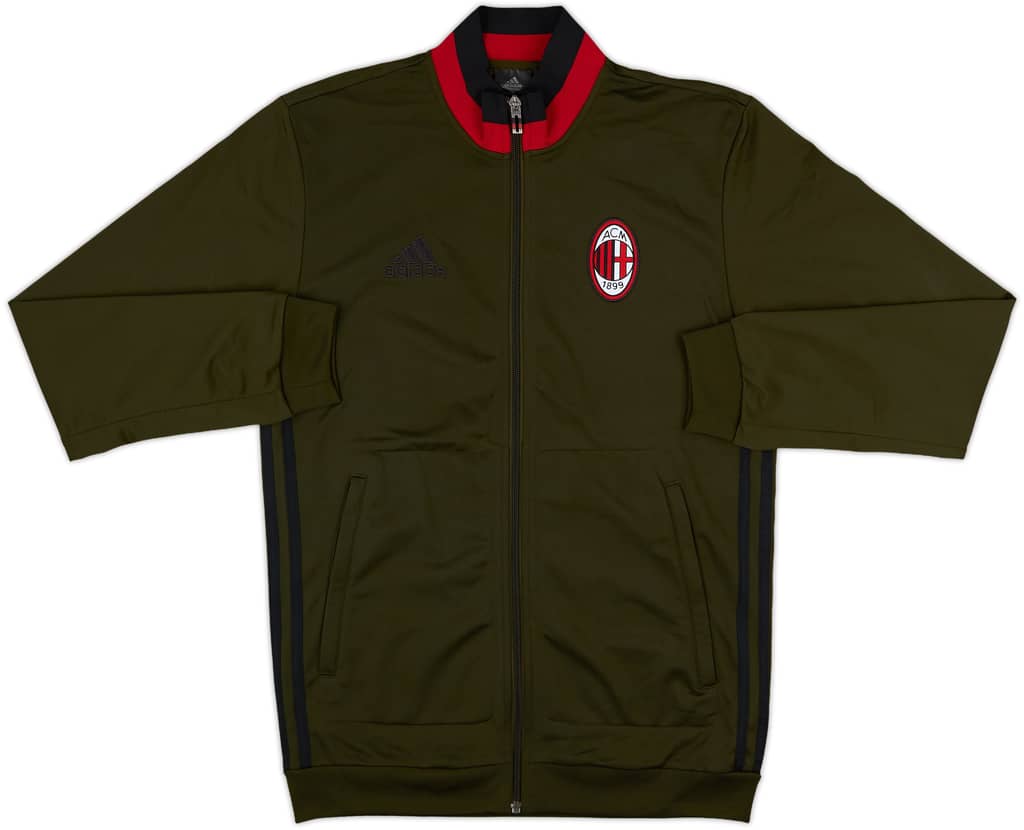 2016-17 AC Milan adidas Track Jacket - 8/10 - (S)