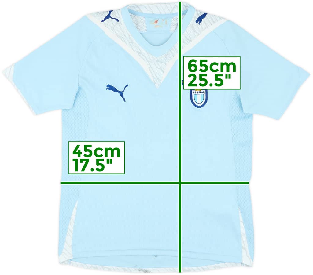 2009-10 Lazio Home Shirt - 5/10 - (L.Boys)