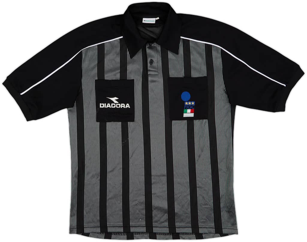 1999-00 Italy Diadora Referee Shirt - 6/10 - (L)
