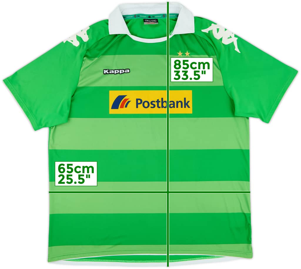 2013-14 Borussia Monchengladbach Away Shirt - 8/10 - (3XL)