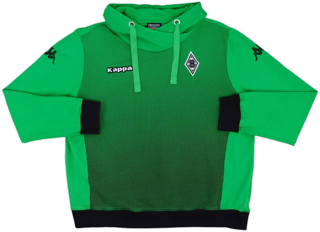 2015-16 Borussia Monchengladbach Kappa Hooded Top - 8/10 - (3XL)