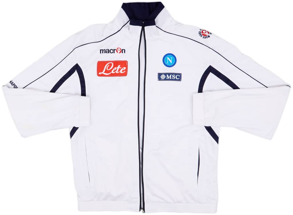 2010-11 Napoli Macron Track Jacket - 4/10 - (XL)