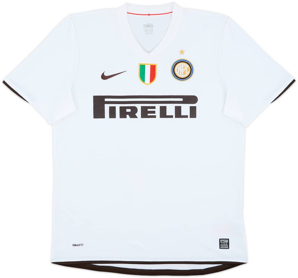 2008-09 Inter Milan Away Shirt - 9/10 - (L)