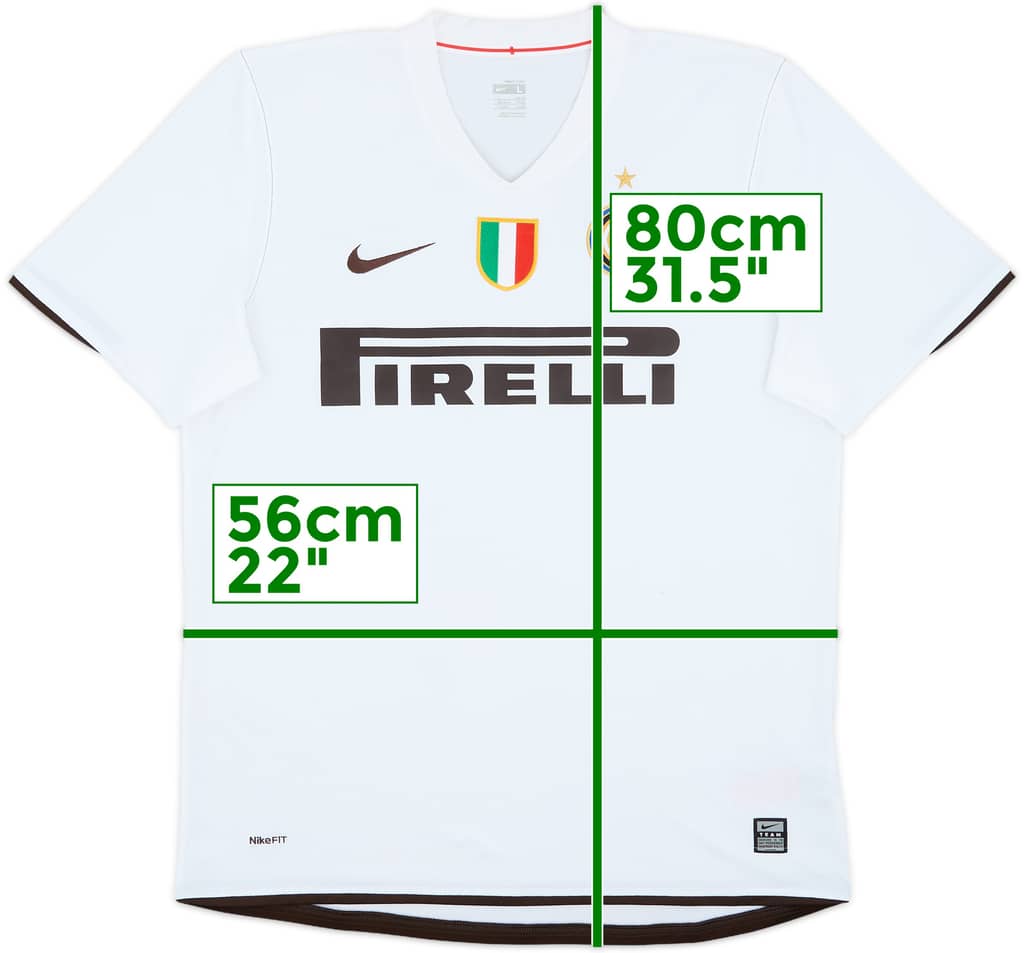2008-09 Inter Milan Away Shirt - 9/10 - (L)