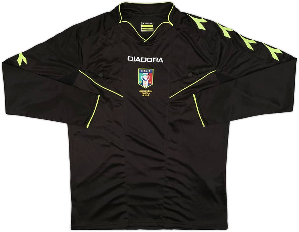 2000s Italy Diadora Referee L/S Shirt - 9/10 - (M)