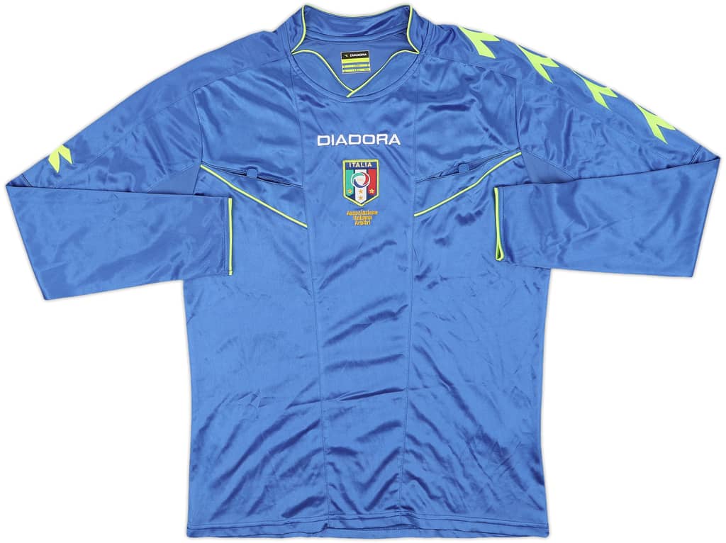 2000s Italy Diadora Referee L/S Shirt - 9/10 - (M)