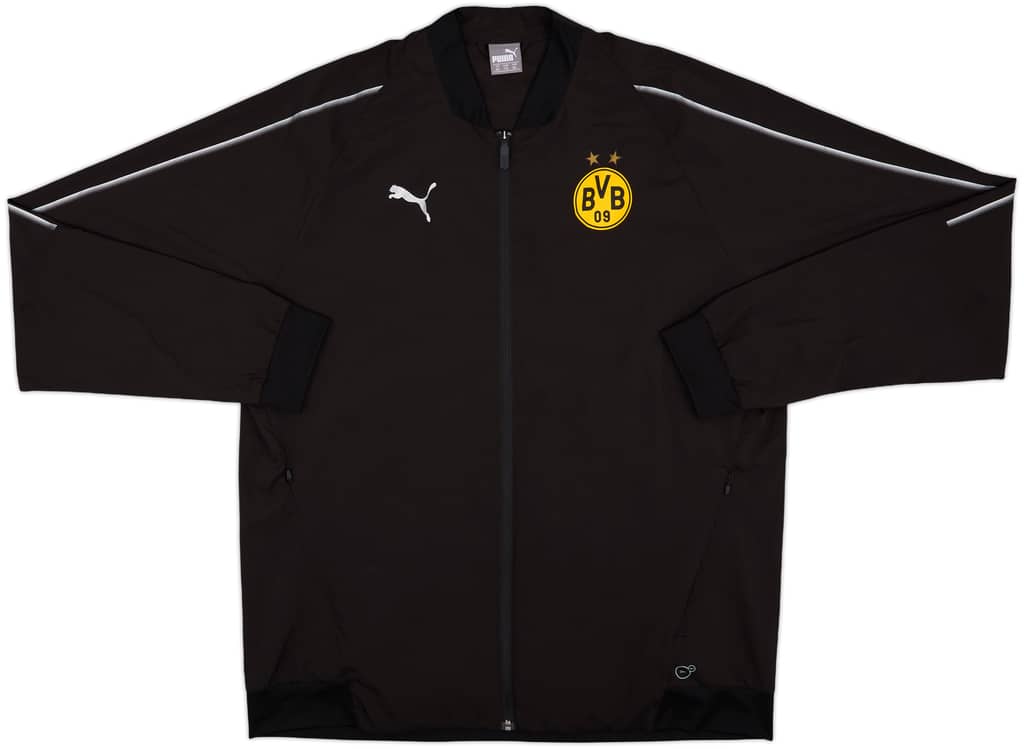 2018-19 Borussia Dortmund Puma Track Jacket - 8/10 - (XXL)
