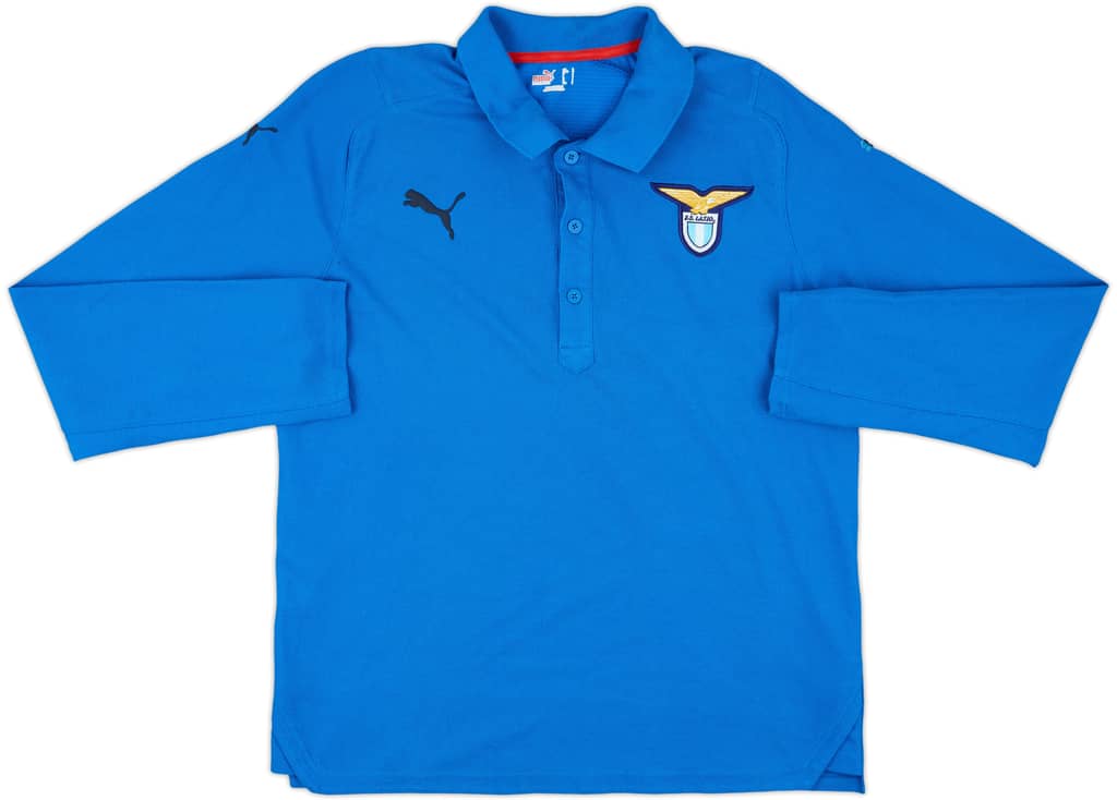 2010-11 Lazio Puma Polo L/S Shirt - 5/10 - (L)