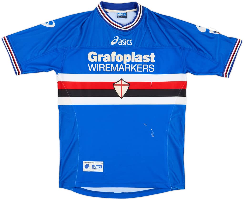 2001-02 Sampdoria Home Shirt - 6/10 - (S)
