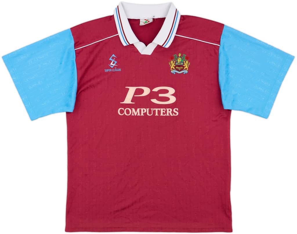 1999-00 Burnley Home Shirt - 8/10 - (L)