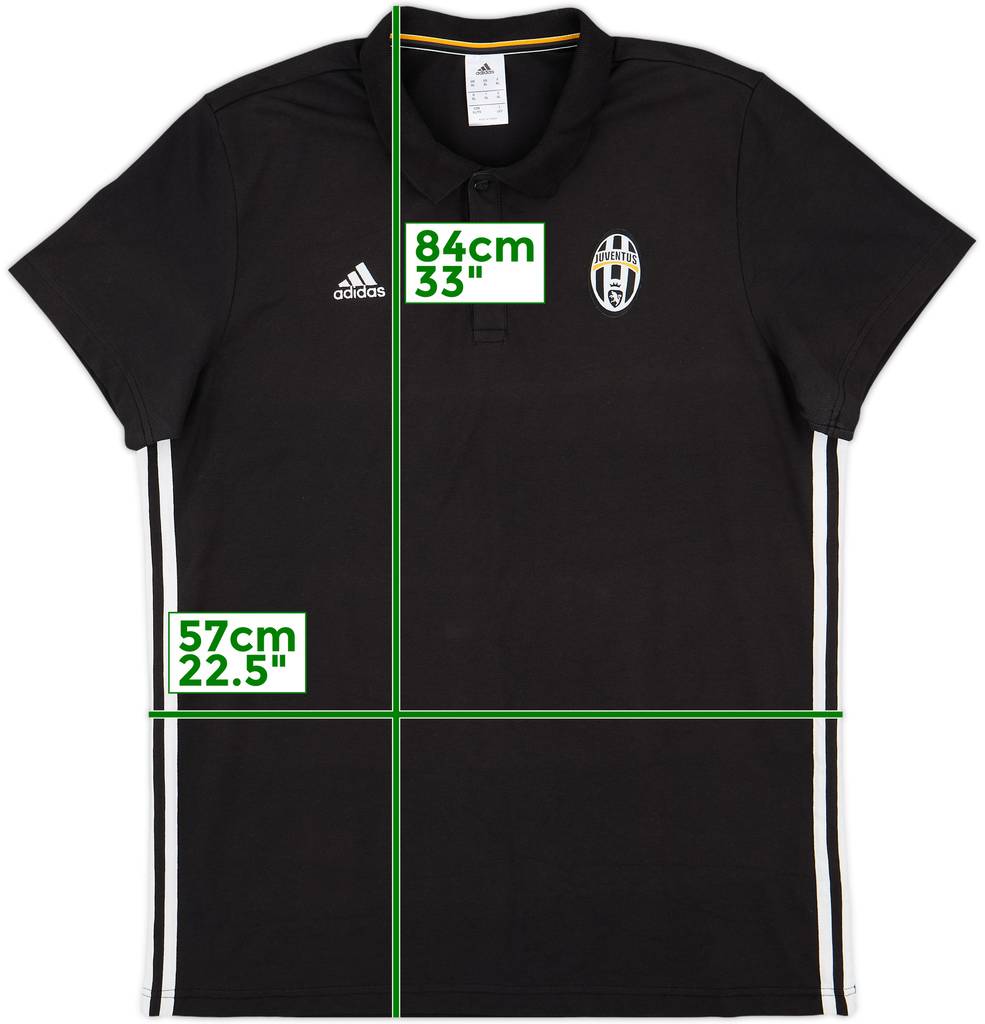 2016-17 Juventus adidas Polo Shirt - 9/10 - (XL)