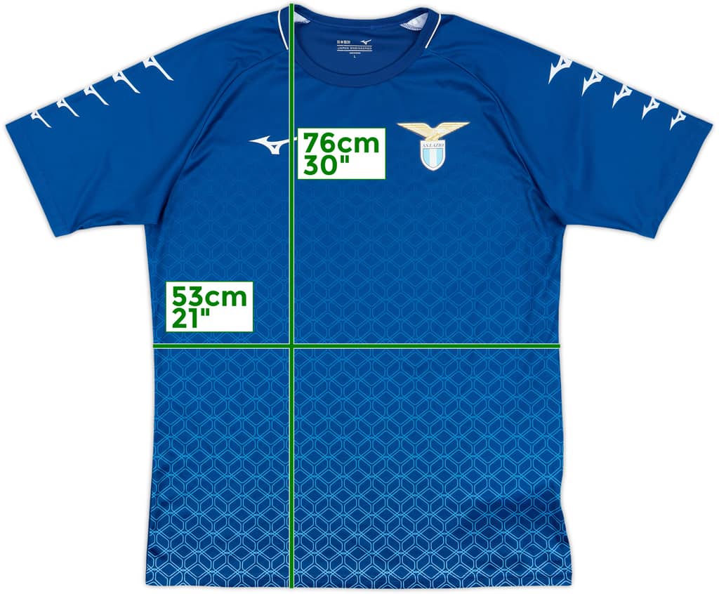 2022-23 Lazio Mizuno Training Shirt - 10/10 - (L)