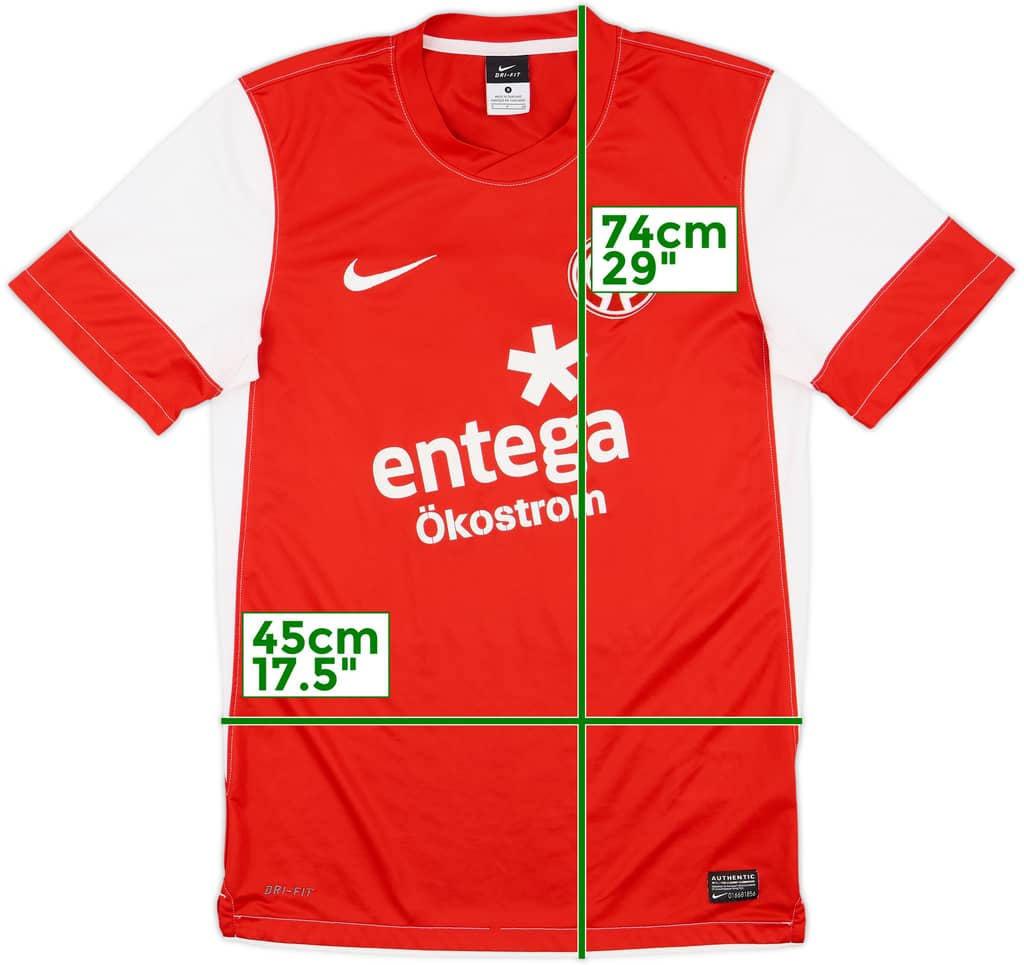 2011-12 FSV Mainz Home Shirt - 7/10 - (S)